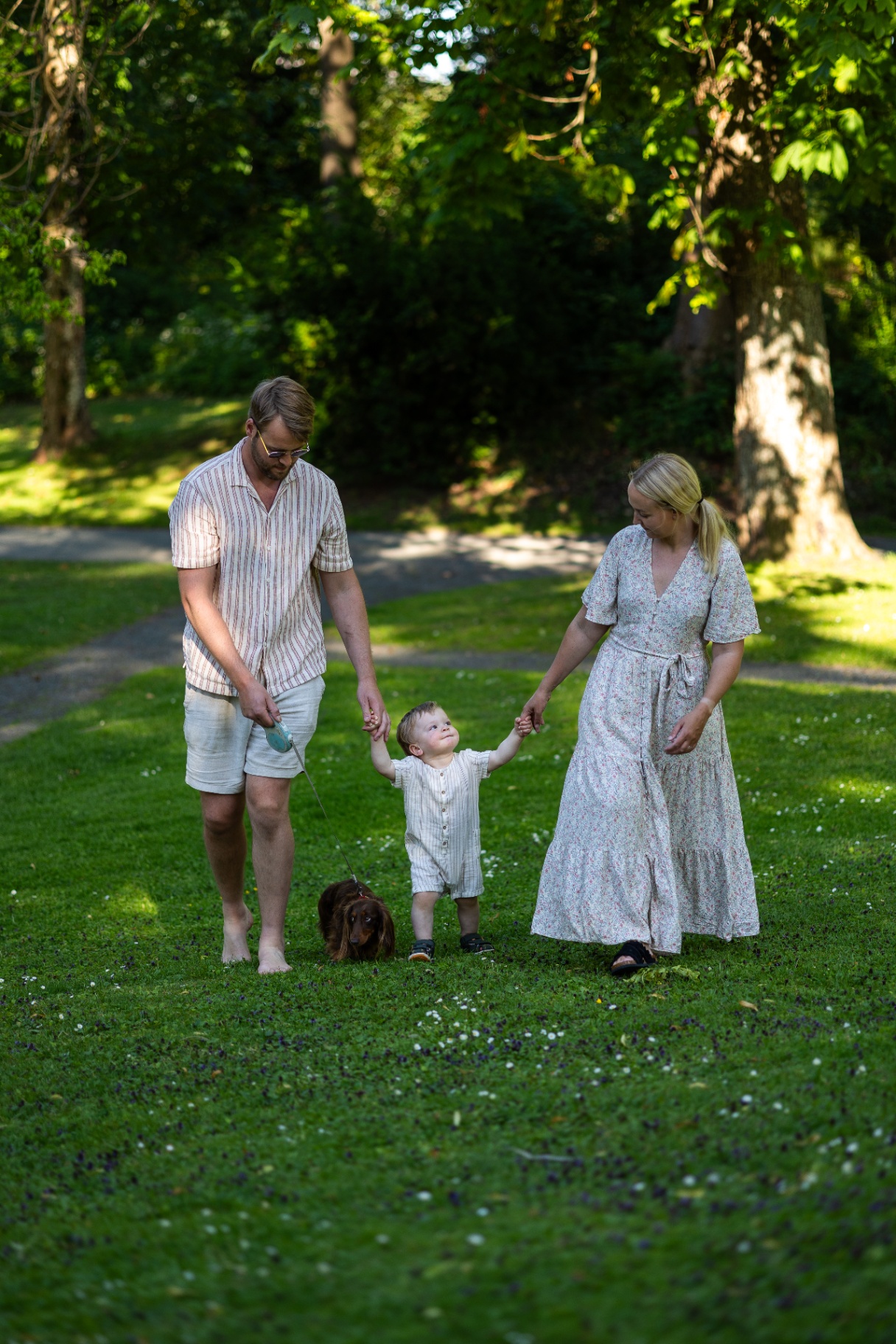 Tur i parken